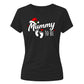 Festive holiday mummy to be graphic design Ladies T-Shirt