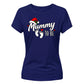 Festive holiday mummy to be graphic design Ladies T-Shirt
