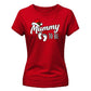 Festive holiday mummy to be graphic design Ladies T-Shirt
