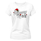 Festive holiday mummy to be graphic design Ladies T-Shirt