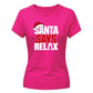 Festive holiday slogan graphic Christmas Ladies T-Shirt