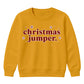 Festive Snowflake Jumper Slogan Christmas Kids Sweatshirt