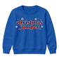 Festive Snowflake Jumper Slogan Christmas Kids Sweatshirt
