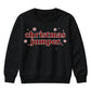 Festive Snowflake Jumper Slogan Christmas Kids Sweatshirt