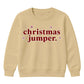 Festive Snowflake Jumper Slogan Christmas Kids Sweatshirt