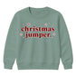 Festive Snowflake Jumper Slogan Christmas Kids Sweatshirt