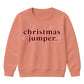 Festive Snowflake Jumper Slogan Christmas Kids Sweatshirt