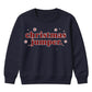 Festive Snowflake Jumper Slogan Christmas Kids Sweatshirt