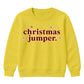 Festive Snowflake Jumper Slogan Christmas Kids Sweatshirt