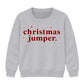 Festive Snowflake Jumper Slogan Christmas Kids Sweatshirt