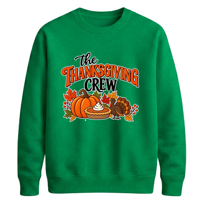 Festive thanksgiving crew art Thanksgiving Unisex Sweatshirt