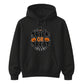 Festive trick or treat pumpkin spider web Halloween hoodie