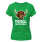 Fierce The Bull Graphic Top Wrestling ladies fit t-shirt
