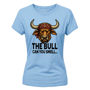 Fierce The Bull Graphic Top Wrestling ladies fit t-shirt