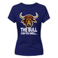 Fierce The Bull Graphic Top Wrestling ladies fit t-shirt