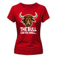 Fierce The Bull Graphic Top Wrestling ladies fit t-shirt