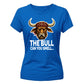 Fierce The Bull Graphic Top Wrestling ladies fit t-shirt