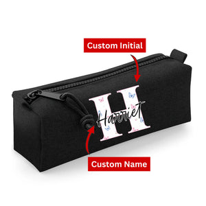 Kids Pencil Case with Custom Initial & Name