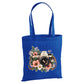 Floral vintage camera capture good moments canvas Tote Bag