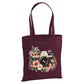 Floral vintage camera capture good moments canvas Tote Bag