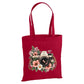 Floral vintage camera capture good moments canvas Tote Bag