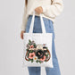 Floral vintage camera capture good moments canvas Tote Bag