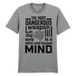 Focused Mind Inspirational Slogan Graphic Unisex T-Shirt