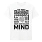 Focused Mind Inspirational Slogan Graphic Unisex T-Shirt