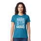 Focused Mind Inspirational Slogan Graphic Unisex T-Shirt