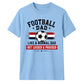 Football Dad Star Bold Louder Soccer Dad Unisex T-Shirt