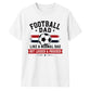 Football Dad Star Bold Louder Soccer Dad Unisex T-Shirt
