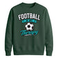 Football Is My Therapy football tournament sweatshirt FiFa World Cup Mockup Dad
