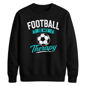 Football Is My Therapy football tournament sweatshirt FiFa World Cup Mockup Dad