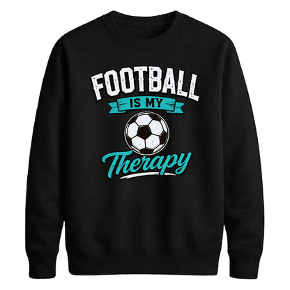 Football Is My Therapy football tournament sweatshirt FiFa World Cup Mockup Dad