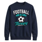 Football Is My Therapy football tournament sweatshirt FiFa World Cup Mockup Dad