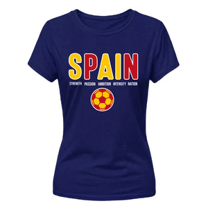 Force Spain football tournament Ladies Fit t-shirt