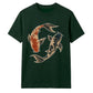 Koi Fish Yin Yang Retro Unisex T-Shirt