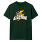She's Electric T-Shirt | Retro Lightning Bolt Graphic Slogan Tee