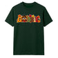 Fall GOBBLE turkey block text Thanksgiving Unisex T-Shirt