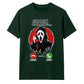 Funny ghost face phone call graphic Halloween Unisex t-shirt