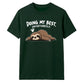 Lazy sleepy sloth doing my best Funny Memes Unisex T-Shirt