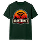 Retro Desert Sunset No Internet Graphic Unisex T-Shirt