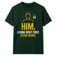 Personalise Rent Free Football Tournament Unisex T-Shirt