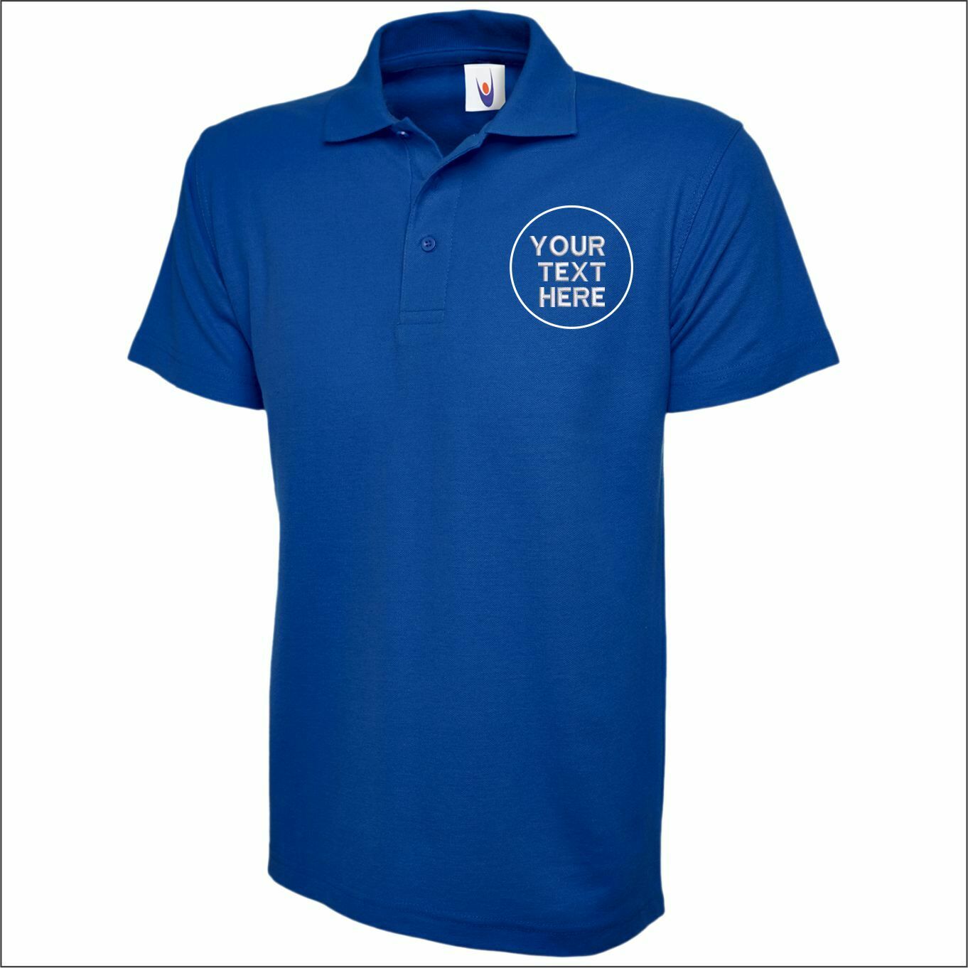 Custom Embroidered Men Polo Tshirt, Personalised Text/Design Shirt, Digitized Company Logo Monogrammed Polo Tee, Special Gift for Golf Lover
