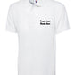 Custom Embroidered Men Polo Tshirt, Personalised Text/Design Shirt, Digitized Company Logo Monogrammed Polo Tee, Special Gift for Golf Lover