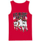 France Football Les Bleus Finest Graphic Men Tank Top