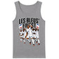 France Football Les Bleus Finest Graphic Men Tank Top