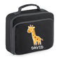 Cute Bear Design Kids Lunch Bag with Custom Name Personalised Lunch Bag Cooler Box