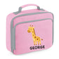 Cute Bear Design Kids Lunch Bag with Custom Name Personalised Lunch Bag Cooler Box
