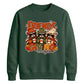 Friendsgiving raccoons print Thanksgiving Unisex Sweatshirt